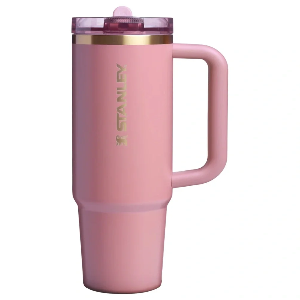 🎉LAST CHANCE🎉Stanley 30oz‎ Quencher Protour Flipstraw Tumbler Antique Pink